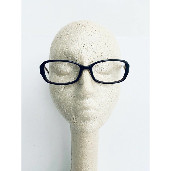 Coach Brown Rectangular Frame Glasses - Picture 11 of 12